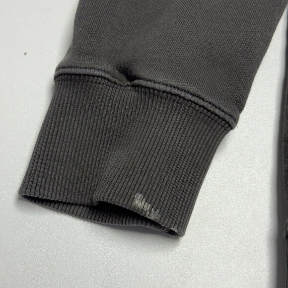 RVCA Hoodie Sweatshirt Mens Medium Faded Black Surf Skate - Picture 8 of 16